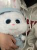 Boss Bunny: Long-Eared Plush Rabbit Doll Gift for Girls' Birthdays