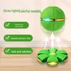 Self-Entertainment Elastic Dog Toy: Magic Flying Saucer, Deformable Foot-Stomping Ball, Educational Outdoor Sports Toy.
