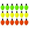 18pcs Fishing Floating Bobbers Indicators Foam Indicators Float Fishing Tackle Accessories Fly Fishing Float