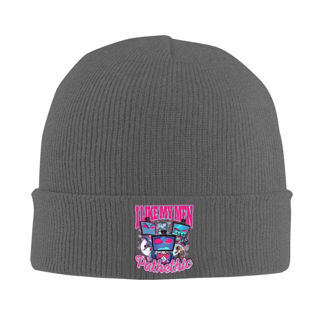 Vox Hazbins Hotels I love my men pathethic Knitting Hat Casual Caps Male Gym Beanie Hats Autumn Winter Warm Soft Bonnet Hats