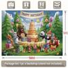 Party Backdrop Cake Flat Animals Cafe Restaurant Club Garage Booths Studio Photo Background Decor Birthday Party Decor