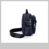 Men's Crossbody Bag - Multi-Compartment Business Shoulder Bag with Adjustable Strap, Compact Design for Travel & Everyday Use