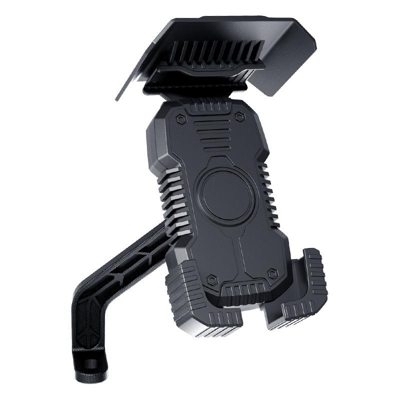 Bicycle Phone Holder Motorcycle Bike Handlebar Rear-View Mirror Phone Case For Iphone Android Bike Motorbike Phone Stand Mount