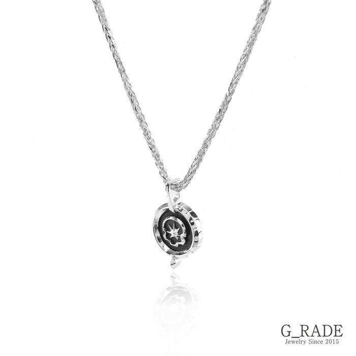 G_Rade Basic Circle Logo Necklace2(S Size)