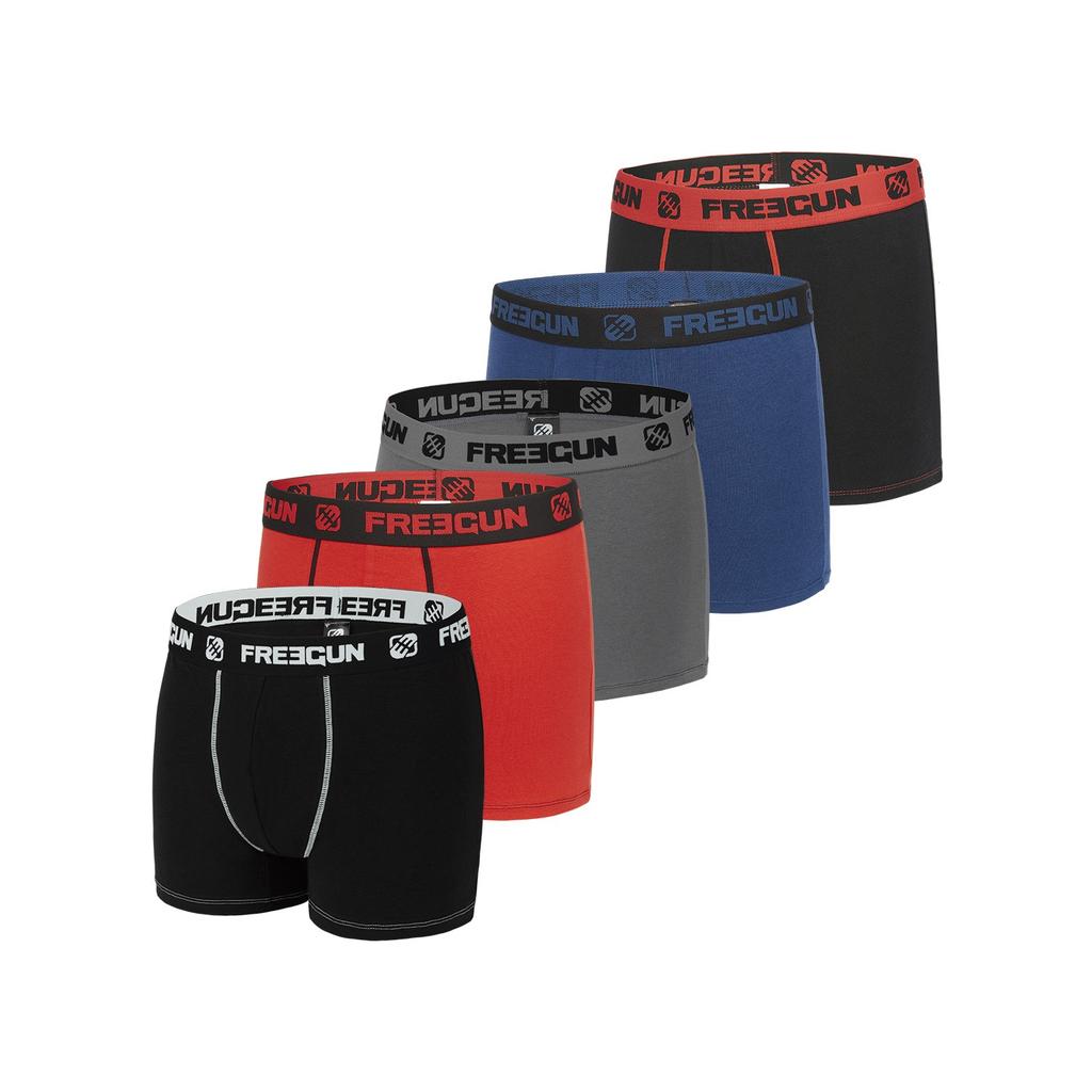 Surprise Pack of 5 Boy's Cotton Boxers