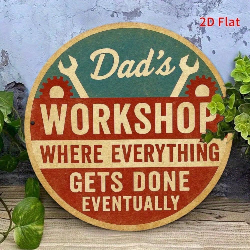 1pc Funny Metal Tin Sign Vintage Wall Decor Gift for Home Bar Cafe Garage