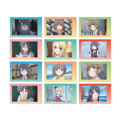 Rascal Does Not Dream of a Dreaming Girl Trading Instant Camera Style Illustration Cards, Box of 12