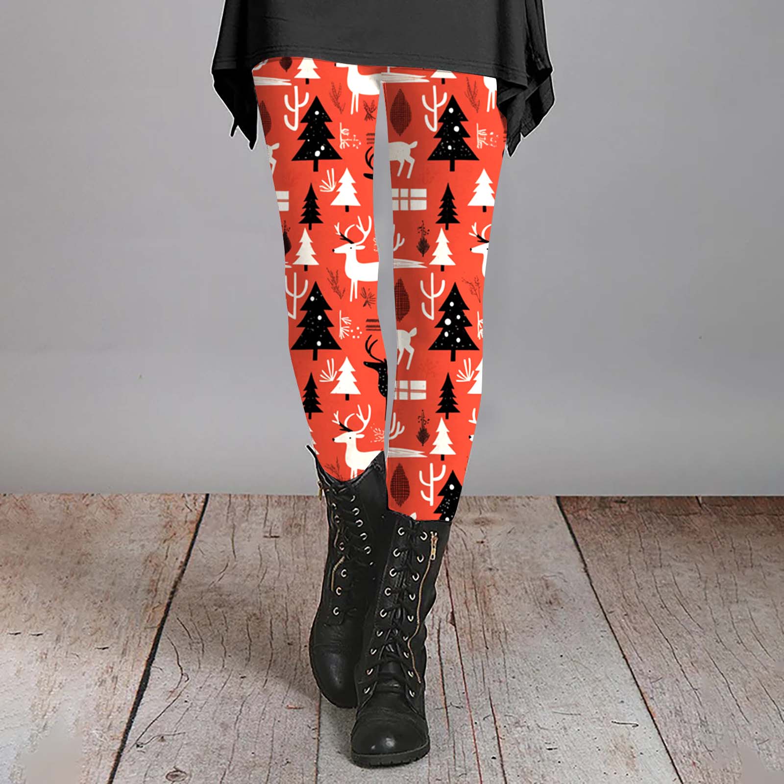 

Женская мода, эластичные брюки с принтом на Хэллоуин, повседневные домашние брюки для сна XL