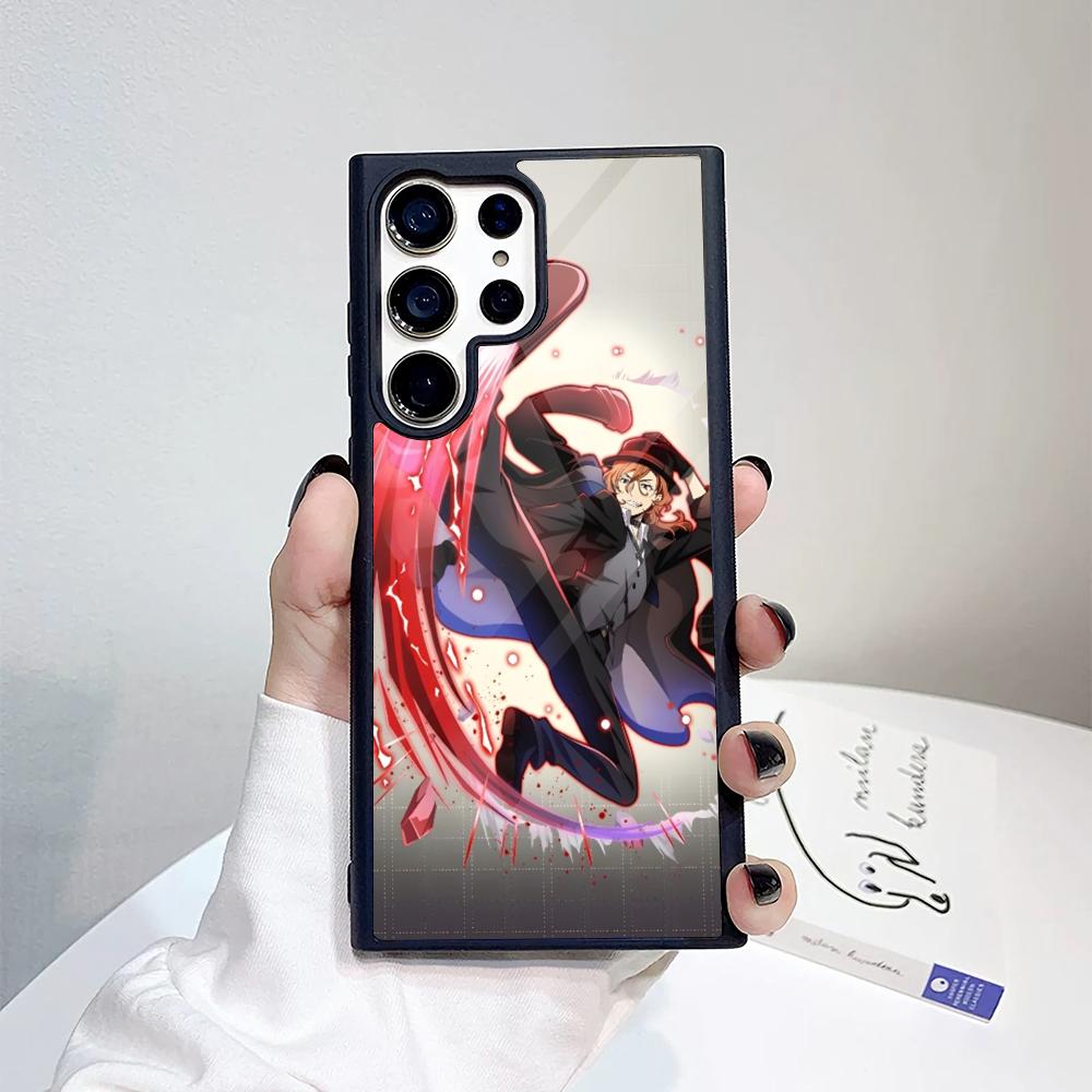 Bungo Stray Dogs Phone Case For Samsung Galaxy S26 S25 S24 S23 S22 S21 S20 FE Edge Pro Plus Ultra PC+TPU Cover