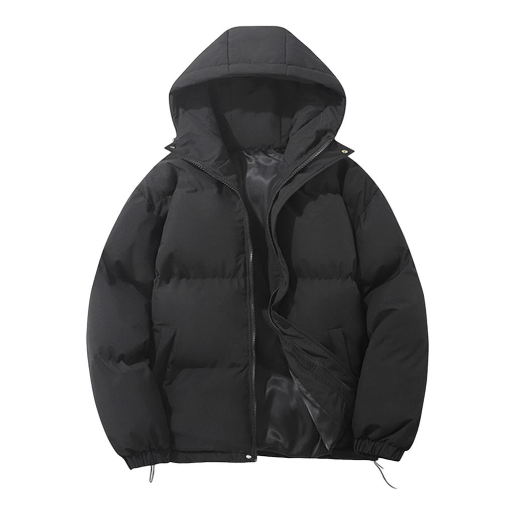 Winter Graphene Thermal Magnetic Cotton Clothing Men Couple Models Padded Hooded Jacket Men