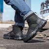 Work Boots Indestructible Safety Shoes Men Steel Toe Shoes Puncture-Proof Sneakers Women Non Slip Work Shoes Male Tactical Boots