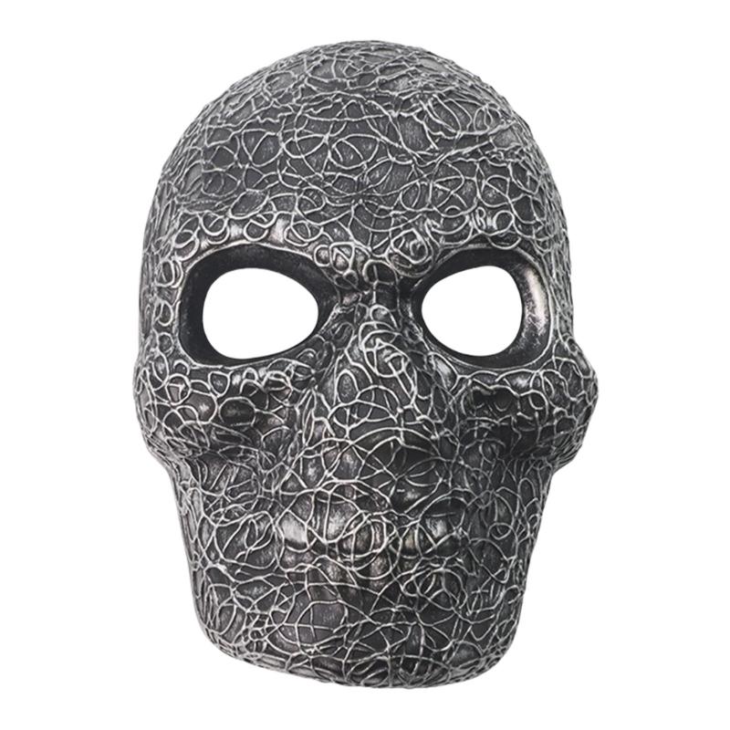 Masquerade Mask Party Mask Scary Halloween Mask Skeleton Mask,Skull Full Face Mask for Women Men Mardi Gras Mask Gifts