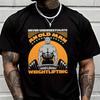 Men Women Moto Never Underestimate An Old T Shirt Clothing Casual Tees T-Shirt Hip Hop Tshirt S