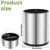 360° Rotating Large Utensil Holder Stainless Steel Cutlery Drainer Chopstick Spoon Fork Tableware Kitchen Storage Bucket