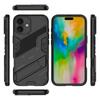 For iPhone 16 Plus Case PC+TPU Shockproof Phone Cover with Kickstand