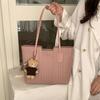 Large-capacity Retro Tote Bag with Woven Pattern, Single-shoulder Bag for Women