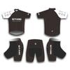 Kids Cycling Jersey Set Unisex Breathable Mesh Short Sleeve Bike Clothing Riding Skateboarding Balance