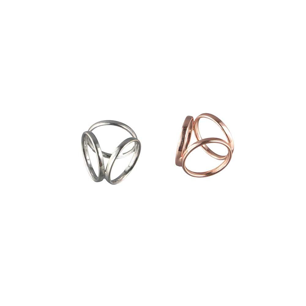 Multifunctional Three-Ring Scarves Buckle Round Fashion Party Gifts