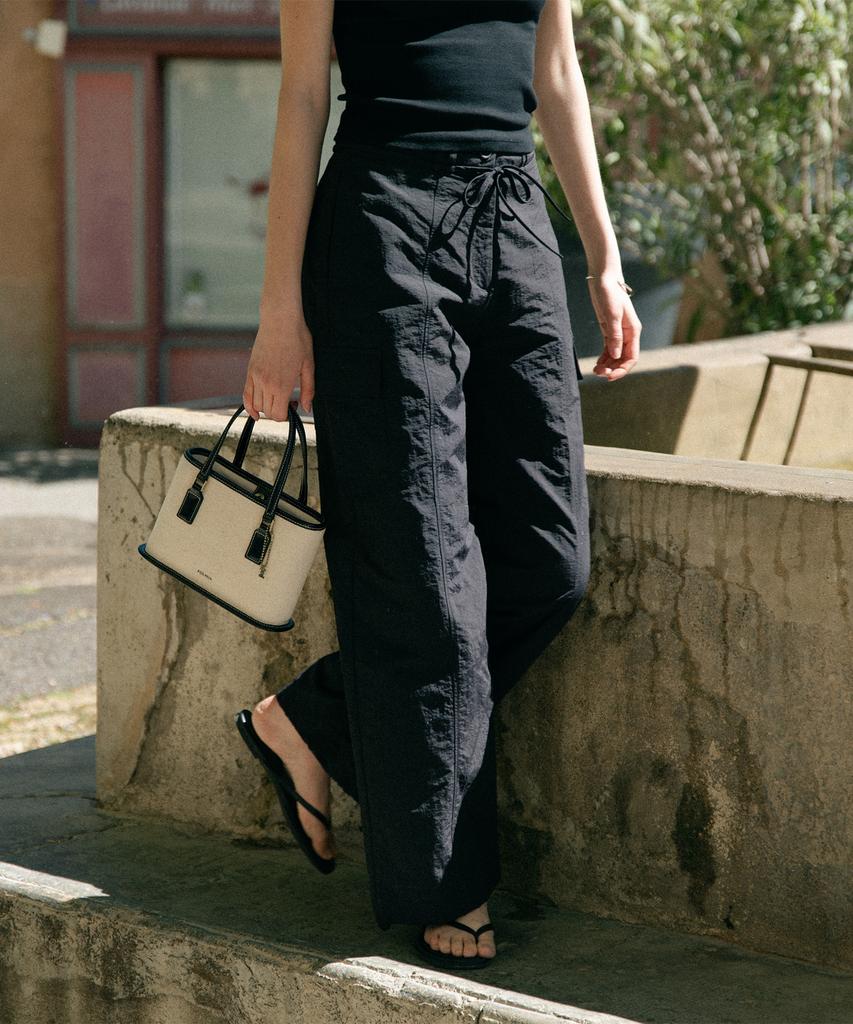 Folnua Mini Borough Bag-Canvas (Black)