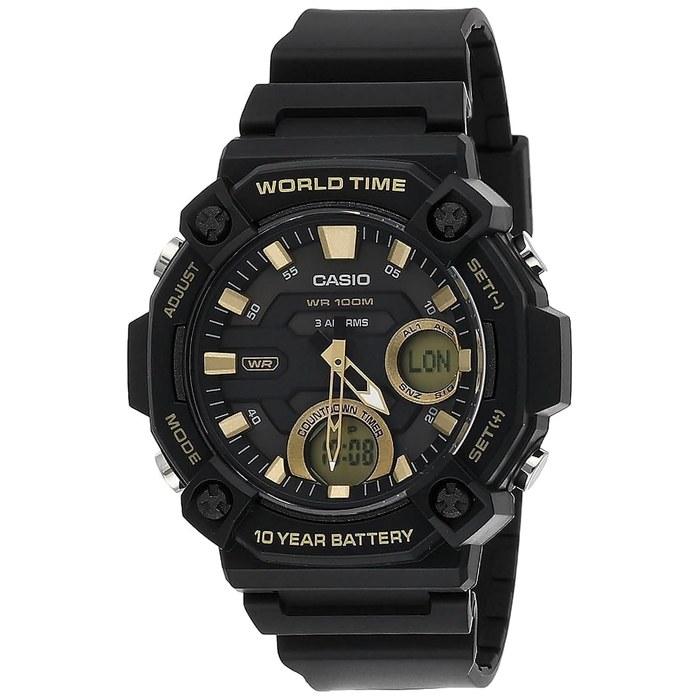 Casio AEQ-120W-9AV Digital Watch, Black