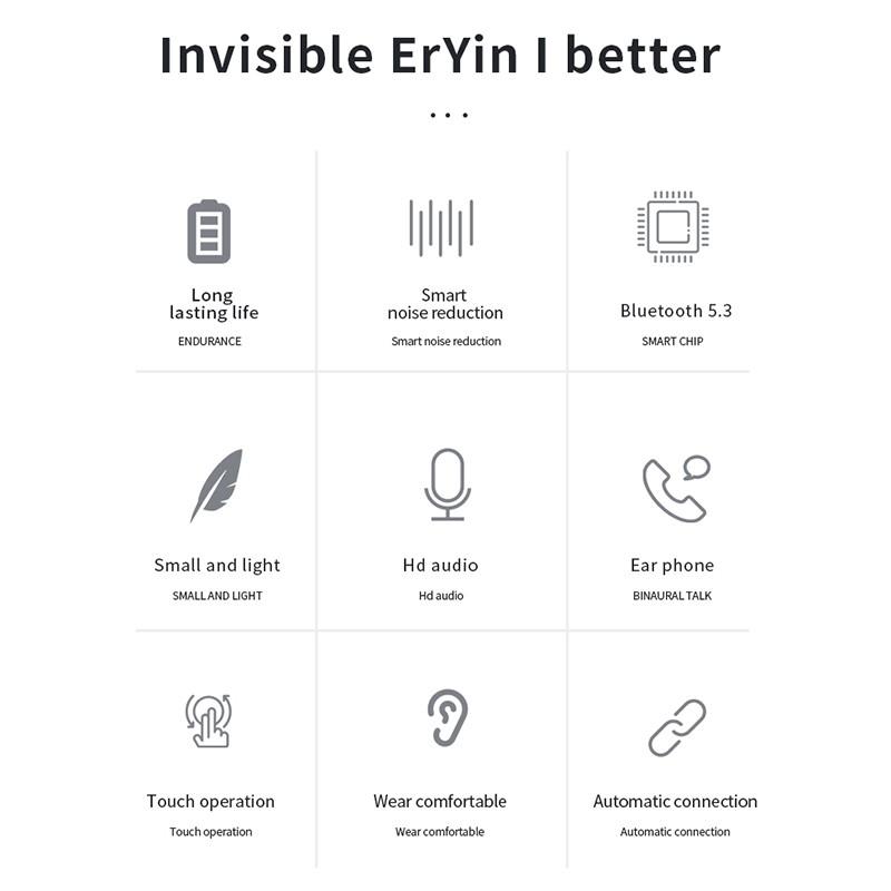 K60 Mirror TWS Wireless Earphones Bluetooth 5.3 Headset HiFi Sound Music Headphones Wireless Earbuds