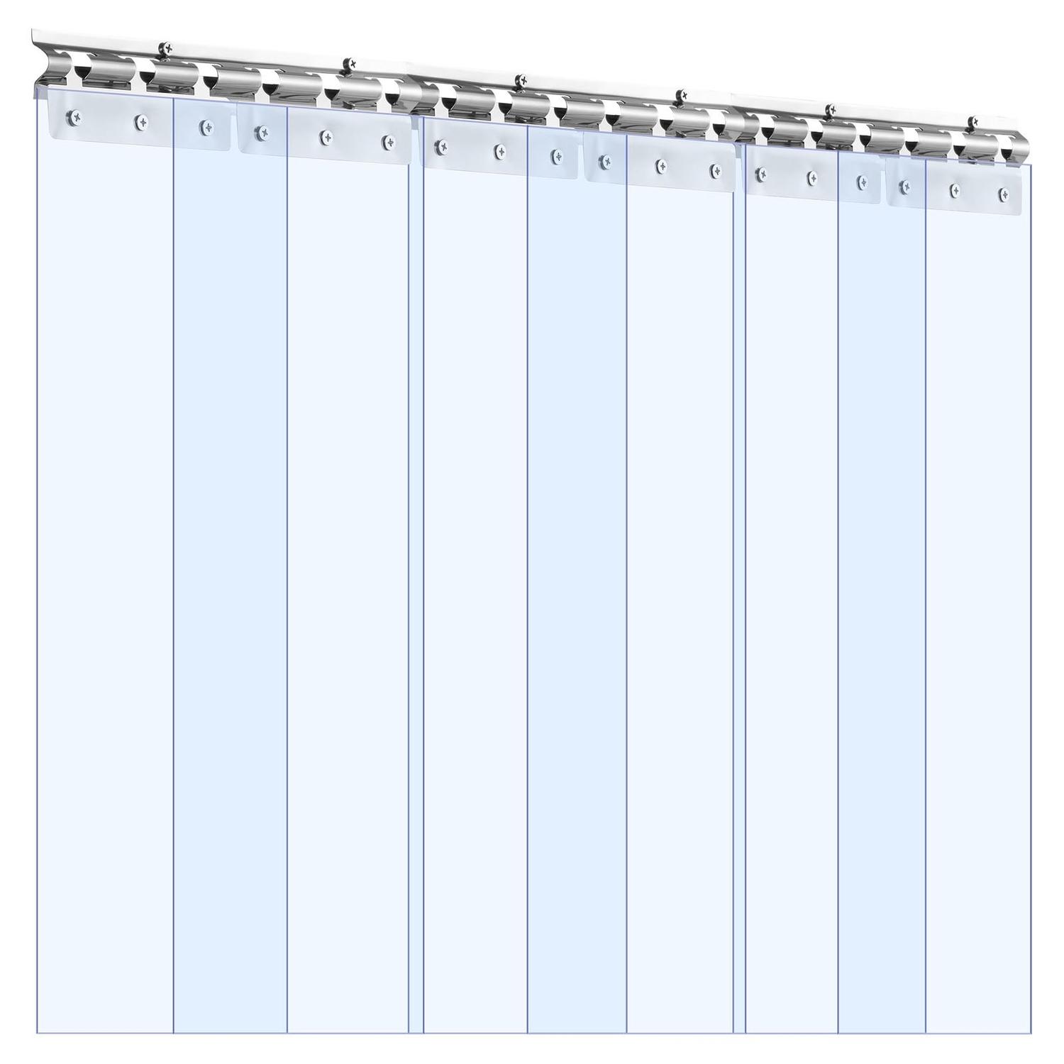 Clear PVC Strip Curtain, 2.1