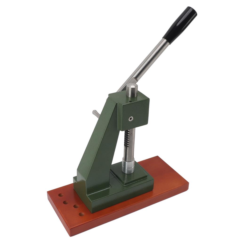 Watch Capping Machine Metal and Logs Bench Watch Bottom Cover Tool for Home and Repair Stores