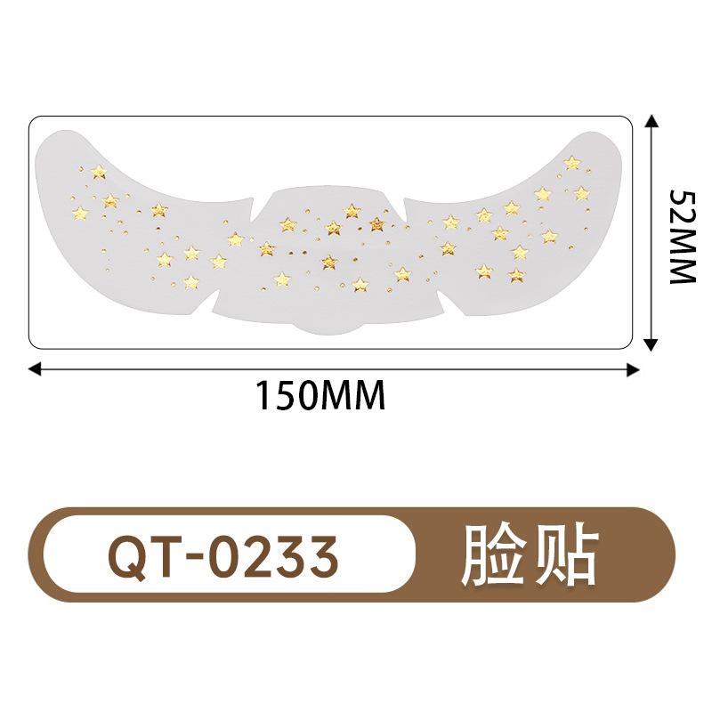 Freckle Tattoo Sticker Bronzing Hot Silver Waterproof Sweat-proof Long-lasting Freckle Sticker Glitter Star Makeup Party Makeup