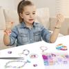 Meschett DIY Beaded Bracelet Making Kit with Pearl Beads for and Rainbow and 773 Pieces Mermaid, Starfish, Shell, Unicorn, Charms, Necklaces, Crafts,