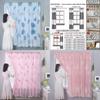 Premium Polyester Blackout Curtain Featuring Velcro Installation For Enhanced Bedroom Privacy