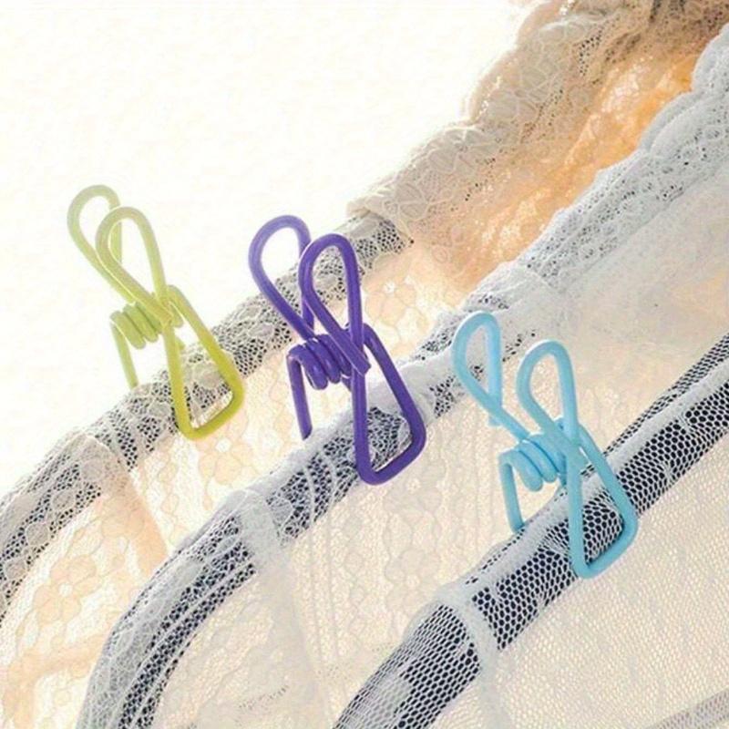 10pcs Nail Extension Gel Mold & Fixing Clip Set