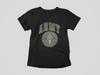 US Army Graphic T-Shirt Military Emblem Tee Vintage Style Unisex Black Cotton