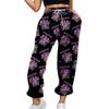 Women's Casual Fashion Print Casual Drawstring Elasticated Waist Drawstring Pants