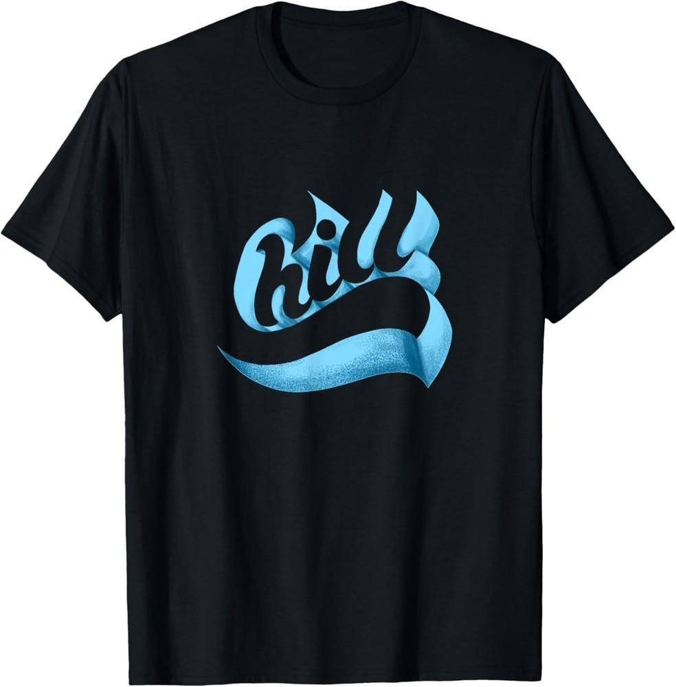 

Blue One Chill Blue Color Graphic T-Shirt 3XL
