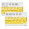 Lemon Real Nature Mask Sheet (1 Sheet × 10 Packs)
