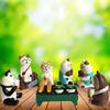 Kreative japanische Zakka: Frühlingsausflug Igel, Lesende Katze und Shiba Inu Harzhandwerk & Ornamente