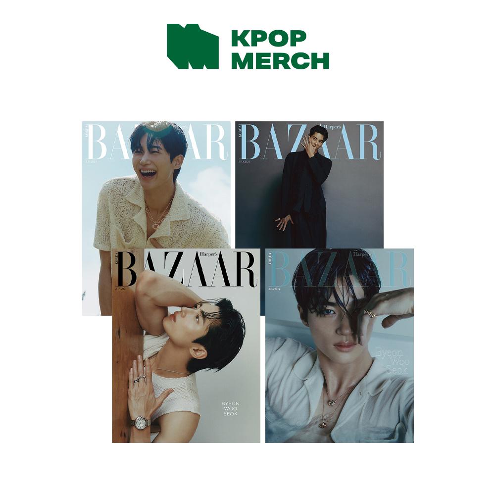 

[Предзаказ] Пён Усок — Bazaar Korea, июльский выпуск 2024 г.