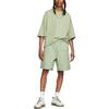 Nike Embroidered Logo Elastic Waist Shorts Men Bottoms Green FB1246-386
