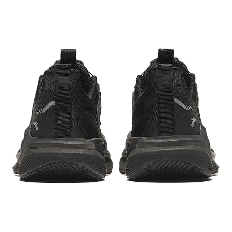 Anta Kids Lingyun 2.0 Fabric Comfortable Versatile Non-Slip Wear-Resistant Lightweight Low-Top Running Shoes Kids Running Shoes Black 332435512S-2
