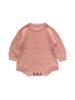 Europäischer und Amerikanischer Baumwoll-Baby-Strampler - Kostenloser Versand, Herbst/Winter, Pullover mit Druckknöpfen im Schritt