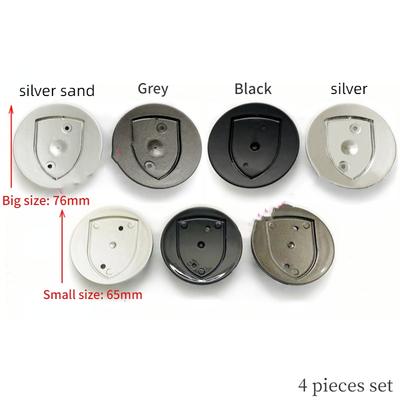 4pcs 76MM 75MM 65MM 10Clips Shield Wheel Center Hub Cap Dust Cover Emblem Badge Brand Logo Top Quality