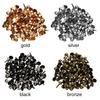 100Pcs/Set 12mm Punk Purse Handbag Pierced Jewelry Making Retro Rivets Metal Feet Studs Bag Accessories