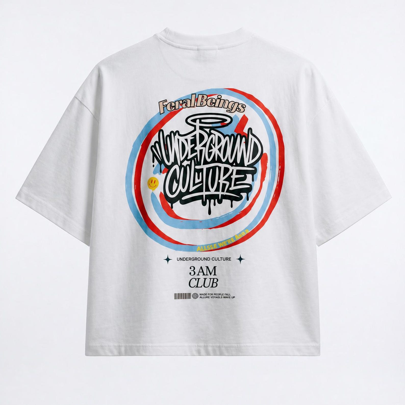 Underground Culture Street Racing T-Shirt - Bike Meet Vintage Washed Boxy Tee, Premium Quality Streetwear, Urban Racing Graphic Tee XL