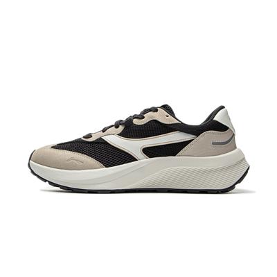 Li Ning Zheng Rong M500 Vielseitige Retro-Plateauschuhe Modetrend Stoßdämpfung Rutschfest Abriebfest Stützend Low-Top Freizeitschuhe AGCV069-2