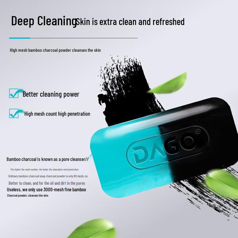 DAGO Men's Cologne Cleansing Soap Set