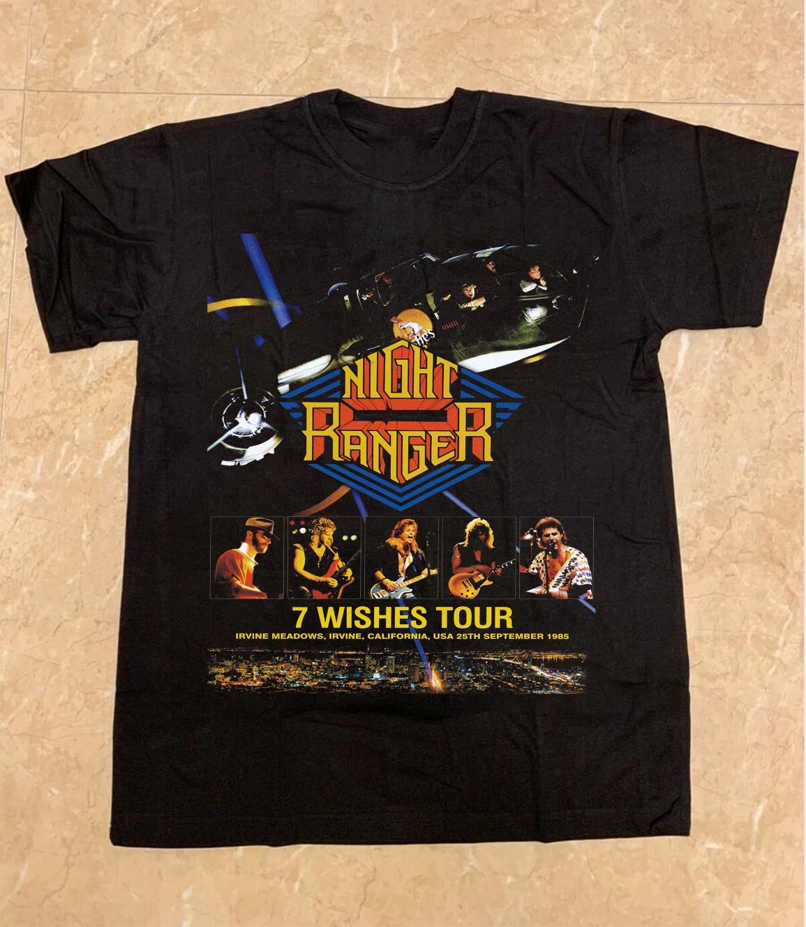NIGHT RANGER Band Tour 1984 Gift For Fan S to 5XL T-shirt XS