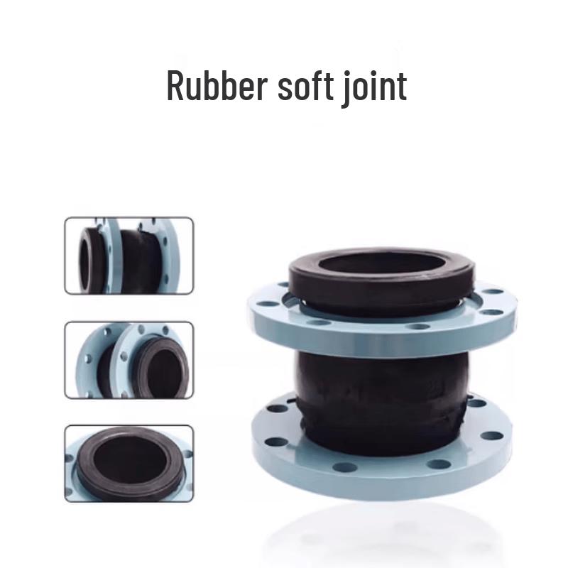 DN100 Flat Welding Flange Rubber Expansion Joint