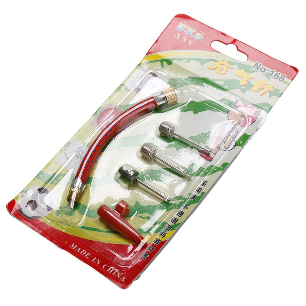 

1 Set Inflating Needle Kits Needle Hose Sports Ball Basketball Football Volleyball Bike Tire Tube