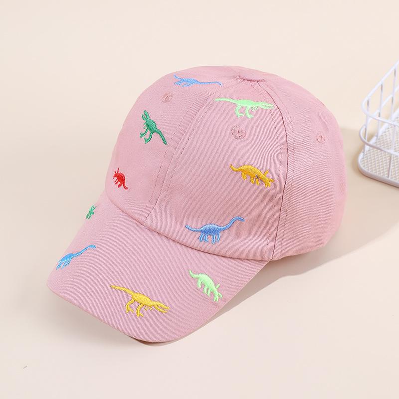 Bear Cap Baby 1-5 Years Old Baby Spring and Summer Sun Protection Baseball Cap Cotton Breathable Hat for Boys Girls