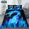 Fire Of Dragon Duvet Cover Set, Fashion Bedding Set, Soft Comfortable Breathable Duvet Cover, For Bedroom Guest Room Decor